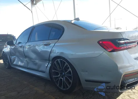 2020 BMW 740I z USA, uszkodzony, nr VIN WBA7T2C02LGL17400